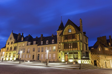 Obraz premium Place Notre Dame in Amiens in France
