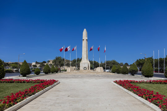 Malta Valetta Floriana War Memorial - Monumenti tal-Gwerra