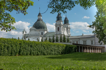 Shrine, the Basilica of the Virgin Mary in Chelm in Poland