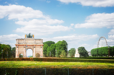 Arc de Triomphe du Carrousel, Paris,