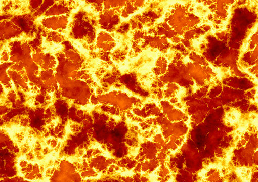 heat red lava texture of eruption volcano
