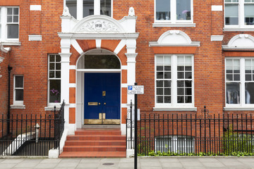 Ornate old townhouse in London