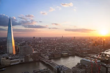 Crédence de cuisine en verre imprimé Photo aérienne London aerial view