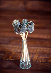 Chocolate cake pops
