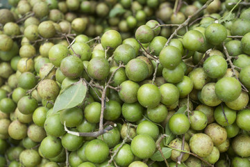 Mamoncillo delicious tropical fruit