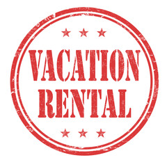 Vacation rental stamp