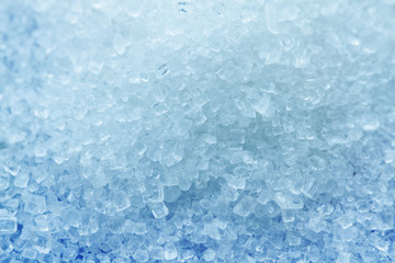 White sugar background close up