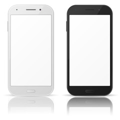 Black and white mobile phones