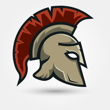 Spartan warrior Helmet 