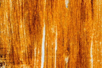 A background of peeling paint and rusty old metal