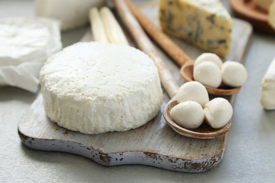 Dairy products, closeup