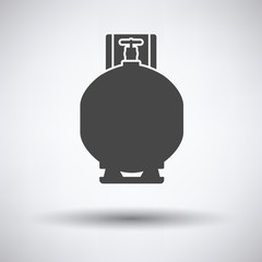 Obraz premium Gas cylinder icon