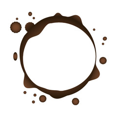 Paint concept represented by splash circle icon. isolated and flat illustration 