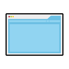 File concept represented by folder icon. isolated and flat illustration 