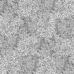 The squares of the black strokes