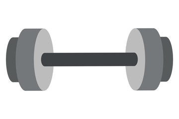 simple barbell icon