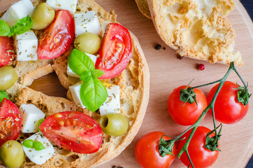 Italian appetizer Friselle