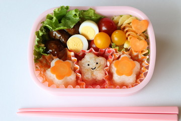 お花のお弁当
