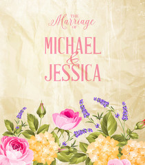 Beautiful purple flower.