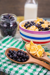 cornflake with  bilberry