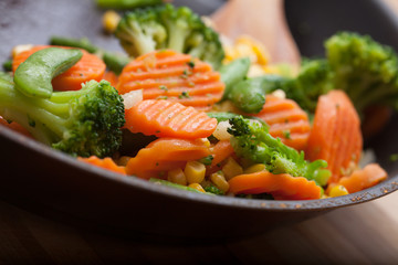 fried vegetables