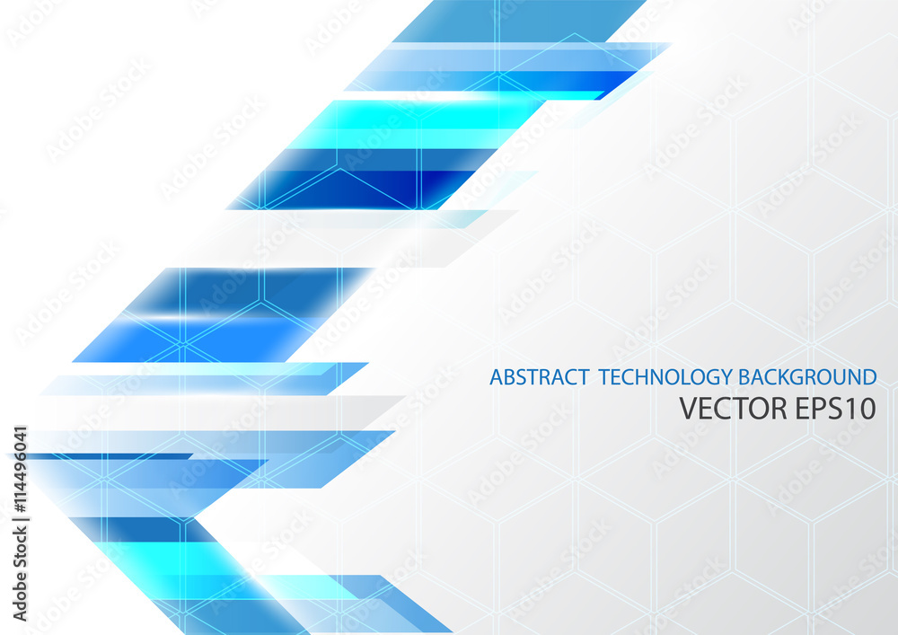 Poster abstract technology background. geometric concept. triangle shap