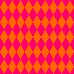 Tile orange and pink vector pattern or background wallpaper