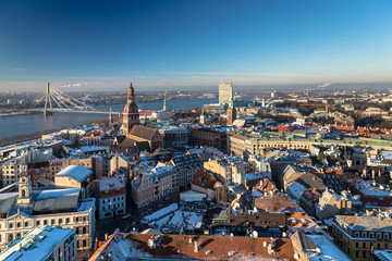 Latvias Capital - Riga from a bird's eye view