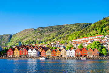 Bergen, Norway - obrazy, fototapety, plakaty