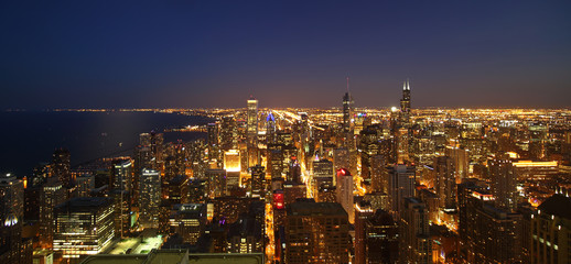 Chicago bei Nacht