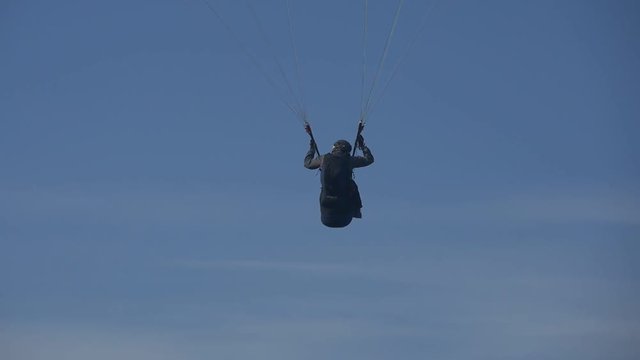 Paraglider pilot