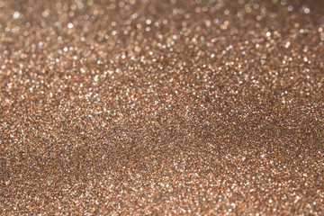 Brown Glitter Texture Macro