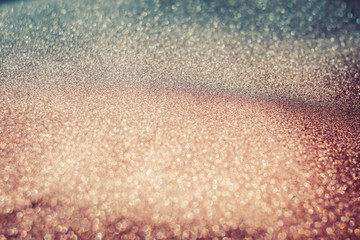 Brown Glitter Texture Macro