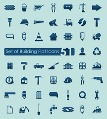 Set of building icons