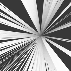 Optical Fiber. Vector Illustration. 3D Abstract Background. 