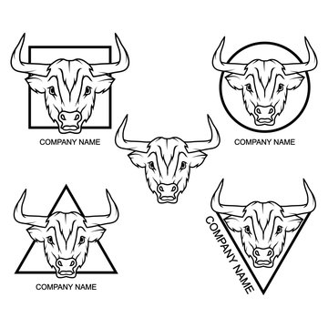 Set of Bull logo