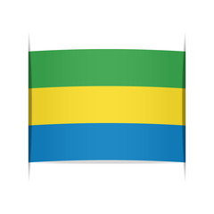 Flag of Gabon.