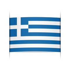 Flag of Greece.