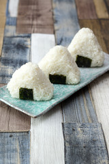 Fototapeta premium Onigiri giapponesi