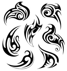 Fototapeta premium Tribal tattoo design