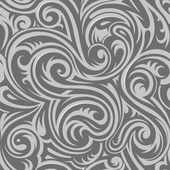 Floral seamless ornament