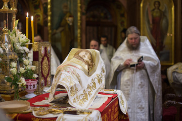 The altar of the Orthodox Church