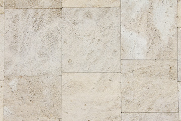 facing slabs of stone