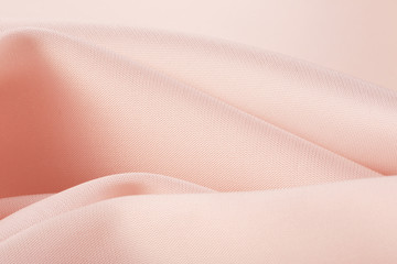 pink chiffon folds