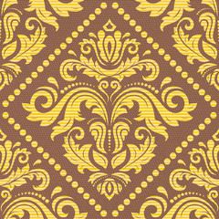 Seamless Wallpaper in the Style of Baroque