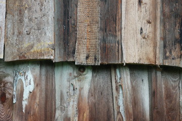 Фон дощатой деревянной стены