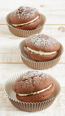 cake in a paper cup