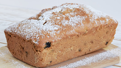 big cake on the board