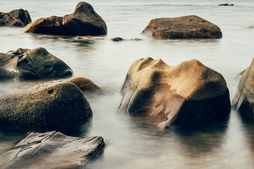 Stone at the beach