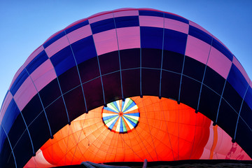 Fahrt mit einen Heißssluft Ballon